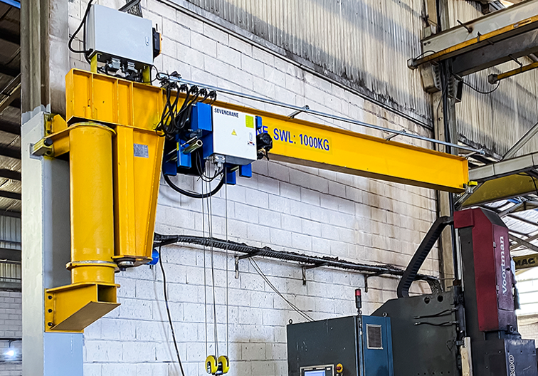 Lithuanian 1T Wall Jib Crane