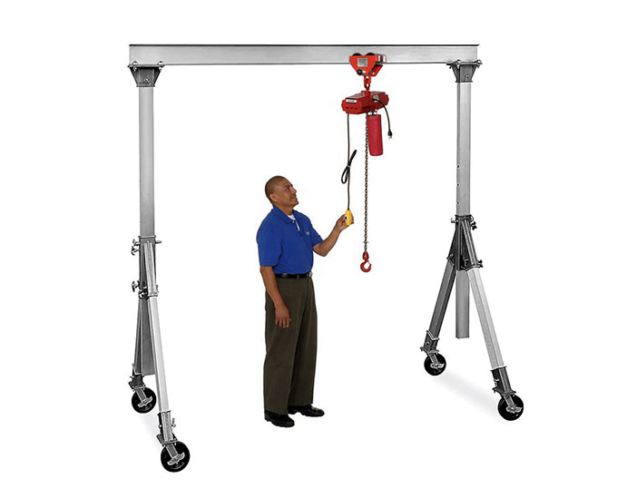 a frame gantry hoist