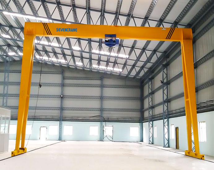 rail type mobile gantry crane