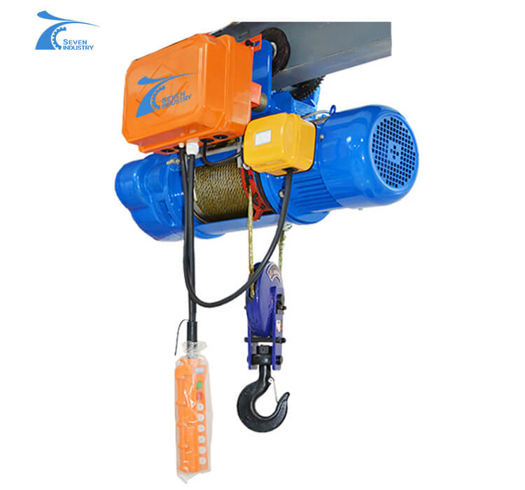 Remote Control 1T 2 Ton Lifting Electric HoistHenan Seven Industry Co