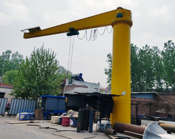 Workshop Floor Pillar 5 Ton Jib Crane