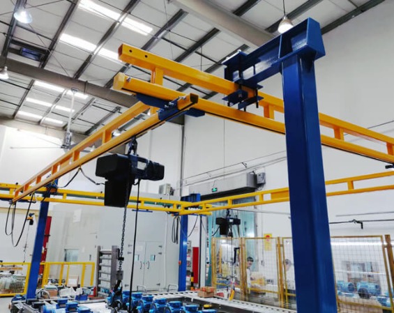 Flexible KBK Cranes Workstation Overhead Crane