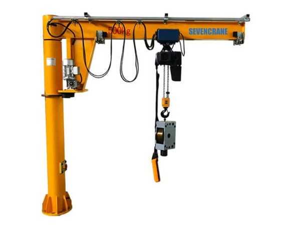 Floor fixed 500kg jib crane manufacturer