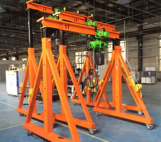 A Frame Crane Steel Portable Gantry Crane - SEVENCRANE-Henan Seven ...