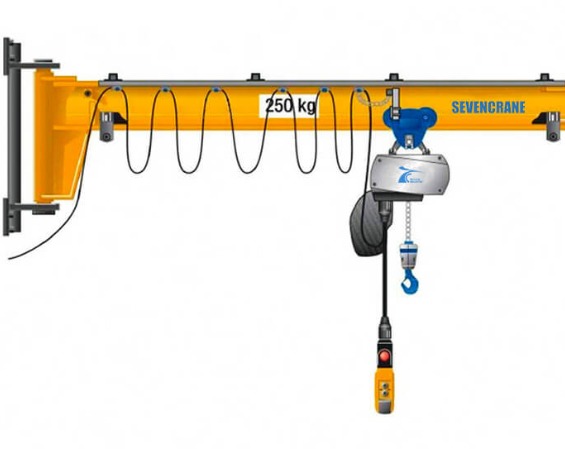Perbedaan Antara Jib Crane yang Dipasang di Dinding dan Jib Crane yang Berjalan di Dinding