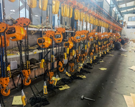 Tipe Kait Tetap Listrik 2 Ton 3 Ton Chain Hoist