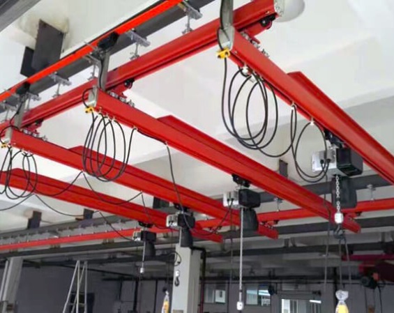 Rigid KBK System Crane For Modern Workshop