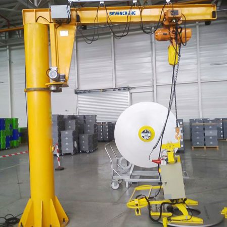 How to Use A Jib Crane Correctly and Safely | SEVENCRANE-Henan Seven ...