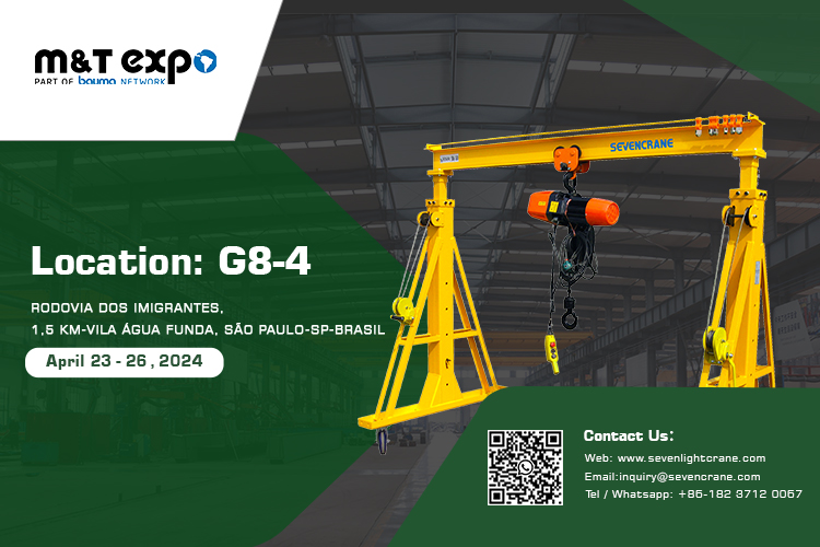 SEVENCRANE Akan Menghadiri Pameran M&T EXPO 2024 di Brasil