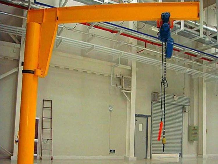 Søjlearmkraner øger den industrielle produktionseffektivitet