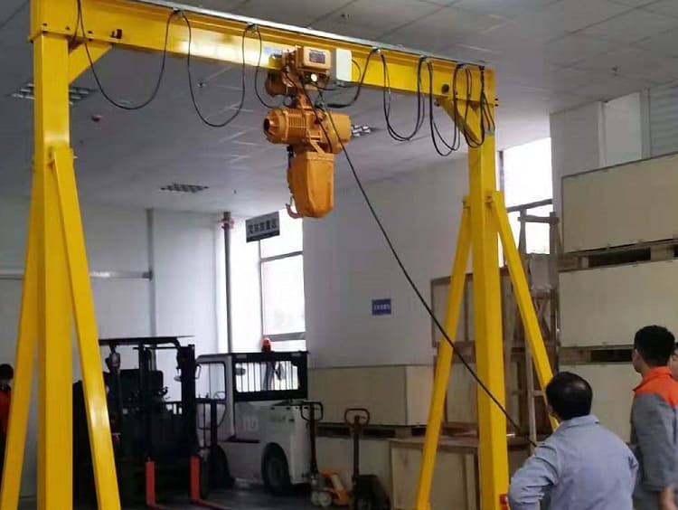 Sweden Steel Portable Portable Crane Transaction Case