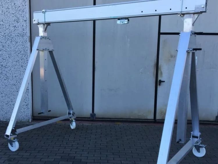 Caso di transazione della gru a cavalletto portatile in alluminio PG di Israele