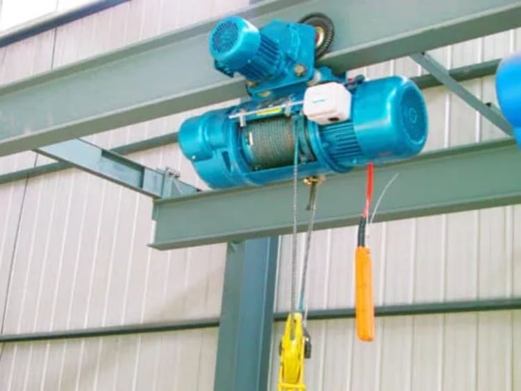 Azerbaijan 3 Ton Electric Wire Rope Hoist Transaction Case